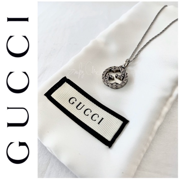 BRAND NEW authentic GUCCI interlock G pendant - Picture 3 of 7